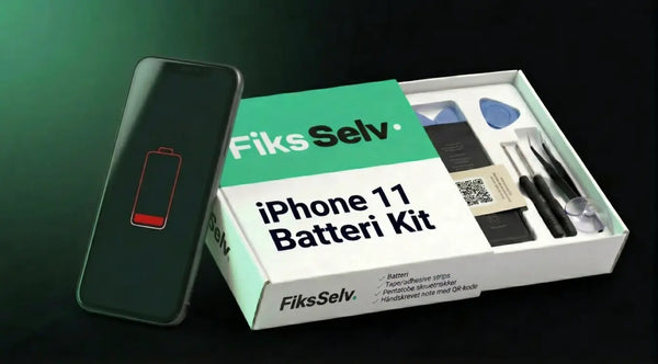 iPhone Batteri — Reparationskit