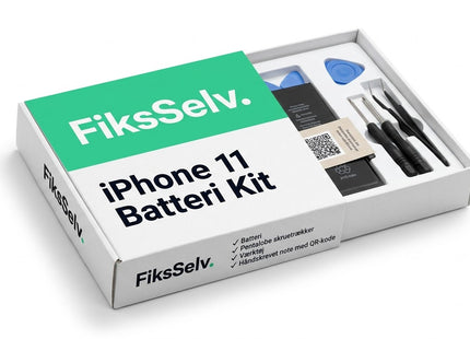 iPhone Batteri — Reparationskit